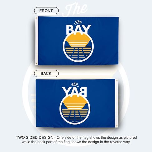 Desert Cactus Golden State Warriors Flag Team NBA National Basketball Association 100% Polyester Indoor Outdoor 3x5 feet Flags (Flag C) in Saudi Arabia