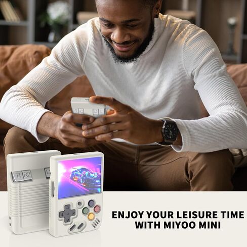 حافظة سيليكون لهاتف Miyoo Mini، ناعمة [مضادة للانزلاق] [مضادة للصدمات] حافظة حماية مخصصة لهاتف Miyoo Mini مع حبل قصير - أسود in Saudi Arabia