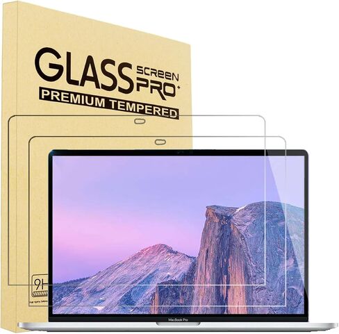 2 Pack Tempered Glass Screen Protector For MacBook Air 15 (2023 Released M2 Chip A2941, 2024 Released M3 Chip A3114) Laptop, 9H Hardness,Bubble Free in Saudi Arabia