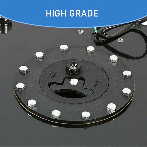 خلية وقود ألومنيوم سعة 5 جالون من EASYBERG، خزان غاز فضي مع غطاء ومرسل مستوى مطلي in Kuwait