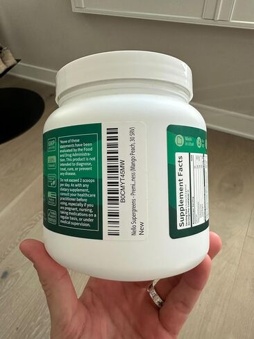 Nello Supergreens - Premium Superfood Greens Drink Mix with Chlorella, Moringa, Spinach, & Broccoli + Digestive Enzymes & Probiotic Blend -Nutrient-Packed Greens Powder Superfood for Wellness(30 SRV) in Saudi Arabia