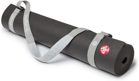 Manduka Yoga Commuter Mat Carrier - Eco-Friendly Cotton, Easy to Carry, Hands-Free, For All Mat Sizes, 68" x 1.5" in Saudi Arabia