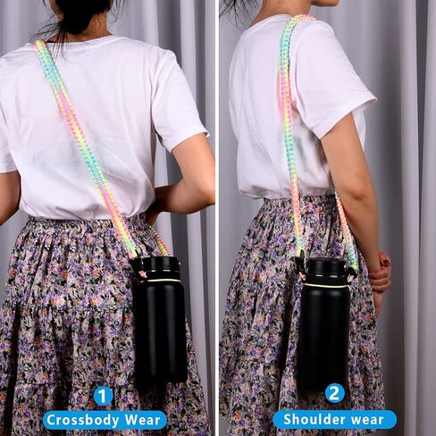 مقبض باراكورد Wongeto 2.0 مع حزام كتف متوافق مع حزام زجاجة المياه ذو الفم الواسع 2.0 in Kuwait