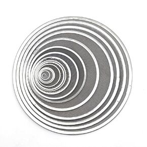 304 Stainless Steel Wire Mesh Filter Disc Flat Round Shape Woven Wire Mesh Screen Strainer Various Size (60mm(10 Mesh) 1pc), Silver