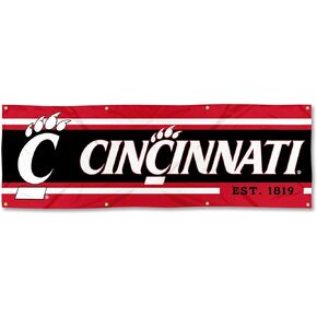 Cincinnati Bearcats Large 2x6 Foot Banner
