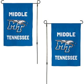 Desert Cactus Middle Tennessee State University Garden Flag Blue Raiders MTSU Banner 100% Polyester (Design C)