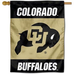 Colorado Buffs Banner House Flag