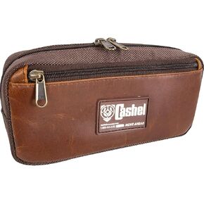 Cashel Pommel Saddle Bag with Distressed Leather, Small