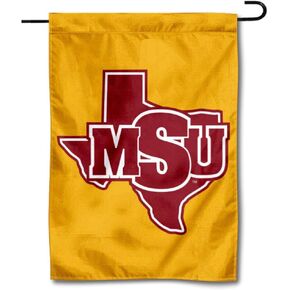 College Flags & Banners Co. Midwestern State Mustangs Garden Flag