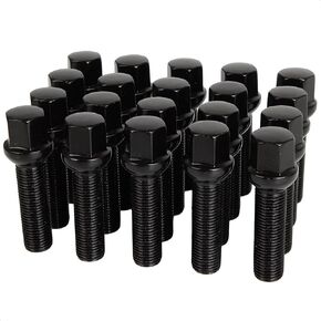 cciyu 20pcs 14x1.5 Extended Lug Bolts 45mm Wheel Lug Shank69mm Tall Ball Seat Aftermarket Lug Studs for A1 A2 A3 A4 A5 A6 A7 A8 S1 S2 S3 S4 S5 S6 S7 S8, fit for CC Golf Jetta Lavid Se