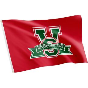 Desert Cactus Mississippi Valley State University Flag MVSU Delta Devils HBCU Flag Banners 100% Polyester Indoor Outdoor 3x5 feet Flags (Style 1)