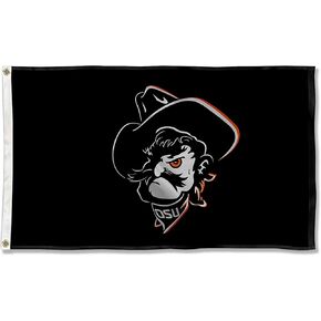 OSU Cowboys Pistol Pete Mascot College Flag
