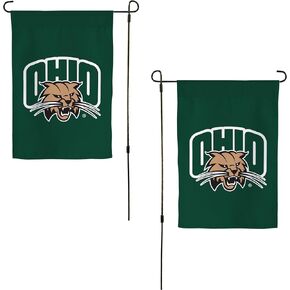 Desert Cactus Ohio University Garden Flag Bobcats Banner 100% Polyester (Design B)