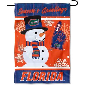 Florida Gators Holiday Winter Snow Garden Banner Flag