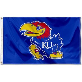 College Flags & Banners Co. Kansas Jayhawks Flag