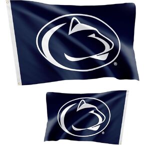 Desert Cactus Penn State Flag Double Sided The Pennsylvania State University PSU Nittany Lions Banners 100% Polyester Indoor Outdoor 3x5 feet Flags (Double Sided - Flag 1)
