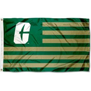 College Flags & Banners Co. Charlotte 49ers American USA Stripes Nation Flag