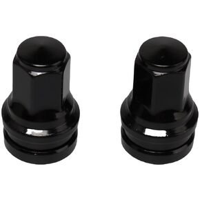 ‎2PCS M14x1.5 Wheel Lug Stud HCPZ-1012-A/B Lug Nuts Compatible with 2017-2022 Ford F-250 F-350 (Black)