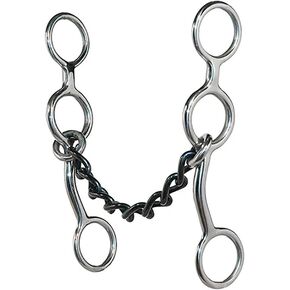 Horse 5" Sweet Iron Chain Mouth Gag Bit 35630B
