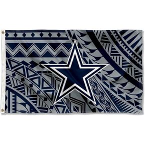 WinCraft Dallas Cowboys Samoan Pattern 3x5 Grommet Flag
