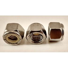 Co, Inc. 18-8 USS 5/16-18 Stainless Nylon Insert Lock Nuts Qty 50 Pieces (Nylock) (5/16-18)