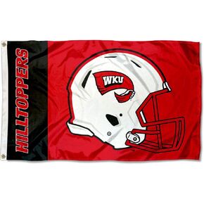 College Flags & Banners Co. Western Kentucky Hilltoppers Football Helmet Flag
