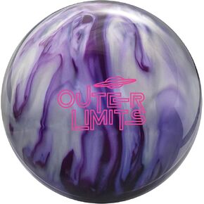 Bowlerstore Products Radical PRE-DRILLED Outer Limits Pearl Bowling Ball - Indigo/Purple/Silver 12lbs