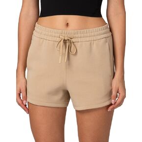 Colorfulkoala Women's Casual Sweat Shorts 4'' Modal Lounge Shorts Women Mid Waisted Athletic Shorts with Pockets