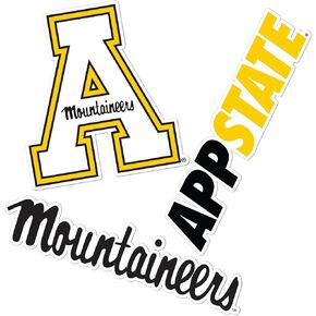 Desert Cactus Appalachian State University Mountaineers App State Stickers Cooler Vinyl Decals Laptop Water Bottle Car Scrapbook T5 (Type 5-1)