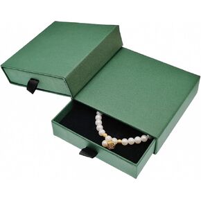 GymRichy 2 Pack Jewelry Gift Boxes Cardboard Jewelry Boxes, 3.5 x 3.5 x 1 Inch Small Gift Boxes for Jewelry Earrings Necklaces Handmade Bangles Bracelets (Pink)