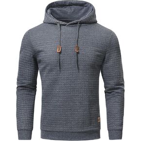 YuKaiChen Men's Casual Pullover Hoodies Long Sleeve Hooded Sweatshirts