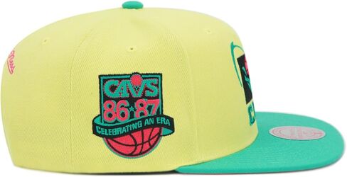 Mitchell & Ness Cleveland Cavaliers NBA Ice Tea Lemonade Snapback Hat Cap Yellow in Saudi Arabia