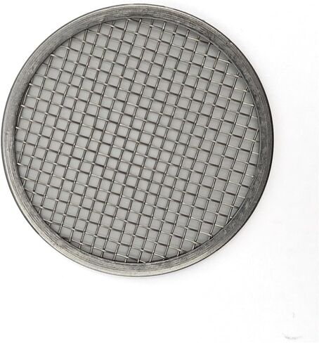 304 Stainless Steel Wire Mesh Filter Disc Flat Round Shape Woven Wire Mesh Screen Strainer Various Size (60mm(10 Mesh) 1pc), Silver in Saudi Arabia