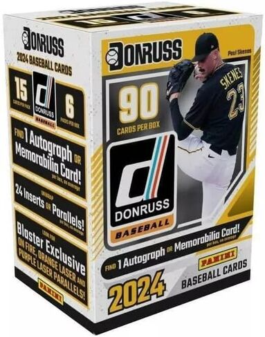 2024 Panini Donruss Baseball 6 Pack Blaster Trading Card Box in Saudi Arabia