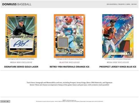 2024 Panini Donruss Baseball 6 Pack Blaster Trading Card Box in Saudi Arabia