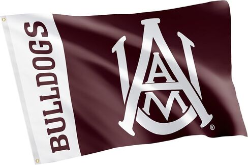 Desert Cactus Alabama A&M University Flag Bulldogs AAMU Flag Banners 100% Polyester Indoor Outdoor 3x5 feet Flags (Team Name) in Saudi Arabia