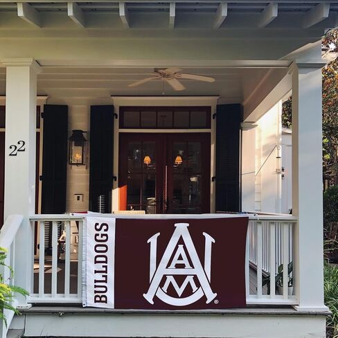 Desert Cactus Alabama A&M University Flag Bulldogs AAMU Flag Banners 100% Polyester Indoor Outdoor 3x5 feet Flags (Team Name) in Saudi Arabia