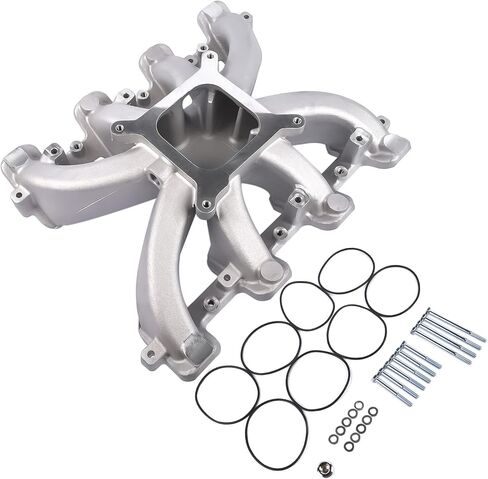 Single Plane Carb Intake Manifold Black Replacement for LS1 LS2 LS6 V8 5.7L 350 2500-7000 300-132 in Saudi Arabia