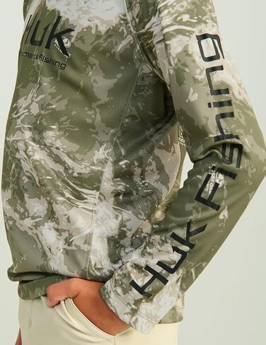 قميص أداء للأطفال من HUK بأكمام دائرية مموهة من Pursuit Camo in Saudi Arabia