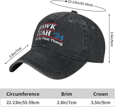 Hawk Tush Spit on That Thing Baseball Hat Vintage Caps Adjustable Strap for Men Women in Saudi Arabia
