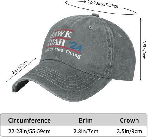 Hawk Tush Spit on That Thing Baseball Hat Vintage Caps Adjustable Strap for Men Women in Saudi Arabia