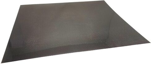 500x400x0.3mm Carbon Fiber Aramid Veneer Sheet Panel Real 3K Carbon Fiber (Plain Weave/Gloss Finish) in Saudi Arabia
