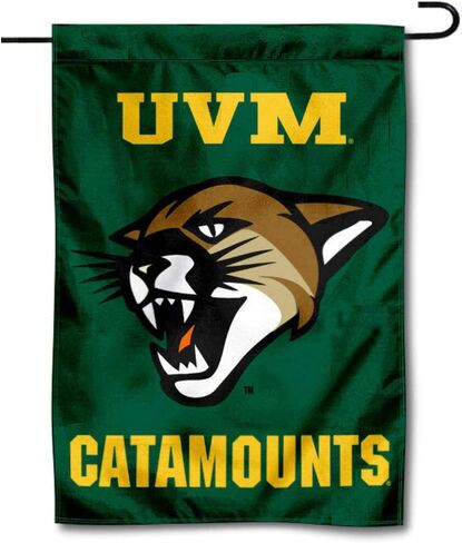 College Flags & Banners Co. Vermont Catamounts Garden Flag in Saudi Arabia