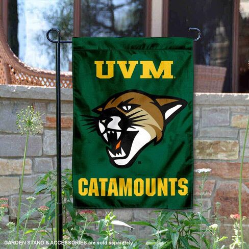 College Flags & Banners Co. Vermont Catamounts Garden Flag in Saudi Arabia