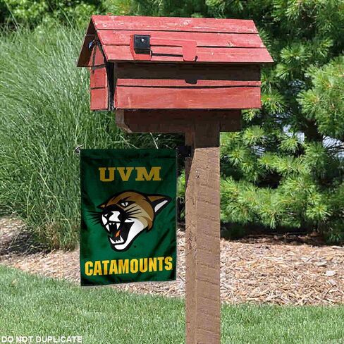 College Flags & Banners Co. Vermont Catamounts Garden Flag in Saudi Arabia