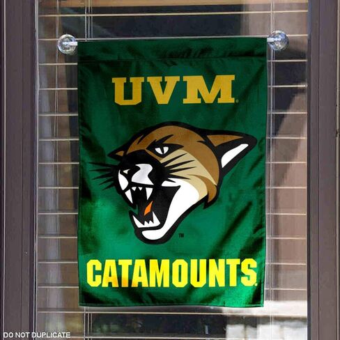 College Flags & Banners Co. Vermont Catamounts Garden Flag in Saudi Arabia