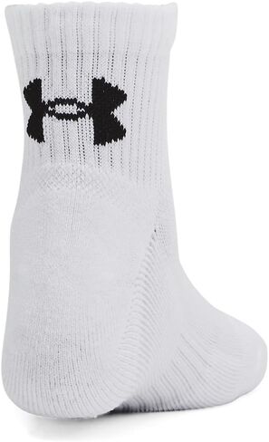 Under Armour Kids' Youth Training Cotton Quarter Socks (3 Pairs) in Saudi Arabia