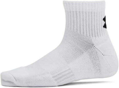 Under Armour Kids' Youth Training Cotton Quarter Socks (3 Pairs) in Saudi Arabia