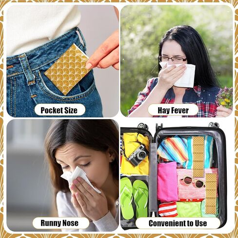 Therwen 100 Pack Hello Fall Pocket Tissues Travel Packs Bulk Thanksgiving Party Favors 1000 Sheet Small Tissues Pocket Packs 3 Ply Mini Travel Size Tissue Packs for Goodie Bag in Saudi Arabia