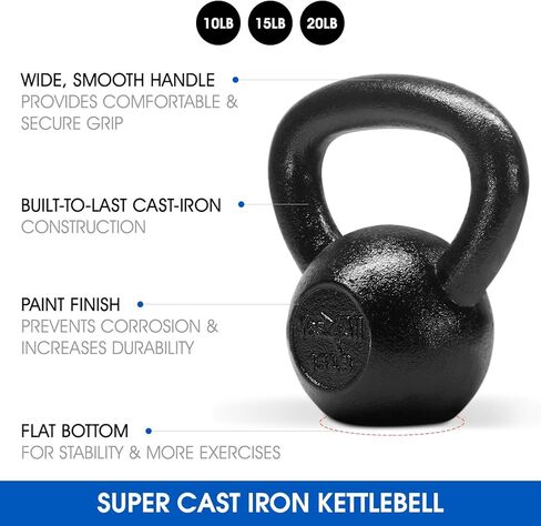 Yes4All مجموعات وزن Kettlebell قابلة للتعديل لتدريبات القوة Kettlebell لتدريب القوة لكامل الجسم in Kuwait